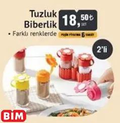 TUZLUK BİBERLİK TUZLUK BİBERLİK